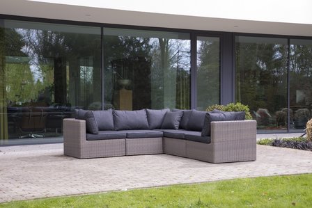 DistriCover Loungeset hoes L-vorm 215/85x215/85x75 cm