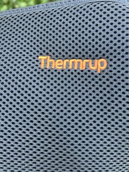 Thermrup&reg; - HS613-XL - Verwarmd Campingstoelkussen XL - 7,4V &ndash; Infrarood Warmtekussen, Zit &amp; Rug Apart Instelbaar, Waterbestendig &amp; Wasbaar, 50x125cm, Inclusief Powerbank