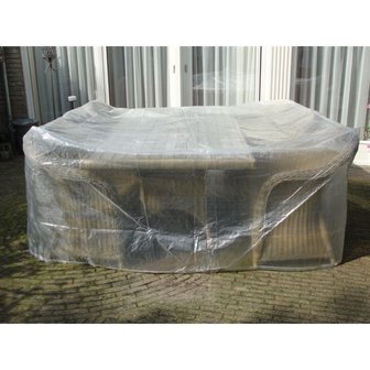beschermhoes tuinset tafel max 240 met stoelen - distrigard Distri-Cover Tuinmeubelhoezen