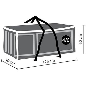 DistriCover kussentas 125x40x50 cm