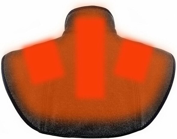 Thermrup&reg; Verre Infrarood Warmtekussen op Accu voor Nek &amp; Schouders - Mobiel met 3 Temperatuurstanden - Maat (M) - 15W Verwarmingsvermogen - 3000mAh Li-Po batterij