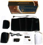 Thermrup® HB619 Mobiele Ferninfrarot (FIR) Warmtegordel – Draagbare Warmte met Accu – Verlichting van Rugpijn en Spierspanning – Oplaadbaar en Draagbaar – Verstelbare Band voor Comfort"