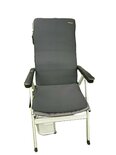 Thermrup® - HS613-XL - Verwarmd Campingstoelkussen XL - 7,4V – Infrarood Warmtekussen, Zit & Rug Apart Instelbaar, Waterbestendig & Wasbaar, 50x125cm, Inclusief Powerbank