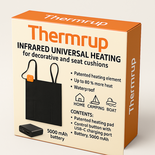Thermrup® - HS600 - DIY SET - converteer je Zit of sierkussen zelf in een verwarmd kussen - 7,4V – Infrarood kussen - Inclusief Powerbank