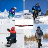 Thermup® - Smart Heat verwarmde inlegzolen met app-bediening - HI616BLU - Bluetooth verstelbare warmte-inlegzolen voor koude dagen, oplaadbaar, individueel aanpasbaar - Unisex verwarmde zolen voor buitenactiviteiten