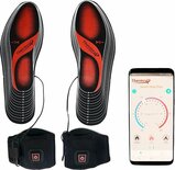 Thermup® - Smart Heat verwarmde inlegzolen met app-bediening - HI616BLU - Bluetooth verstelbare warmte-inlegzolen voor koude dagen, oplaadbaar, individueel aanpasbaar - Unisex verwarmde zolen voor buitenactiviteiten