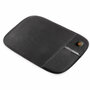 Thermru® stadionkussen - Verwarmd zitkussen met 10.000mAh powerpack - 3 warmtestanden - Voor evenementen, camping, wintersport, thuis en rolstoelgebruik - Zwart - 58x37 cm