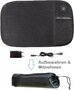 Thermrup® stadionkussen - Verwarmd zitkussen  - 3 warmtestanden - Voor evenementen, camping, wintersport, thuis en rolstoelgebruik - Zwart - 58x37 cm