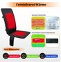 Thermrup® - HS613-L Verwarm zitkussen -  infrarood - 40 x 100 cm - Powerbank + USB laadkabel - wasbaar - 3 warmtestanden 